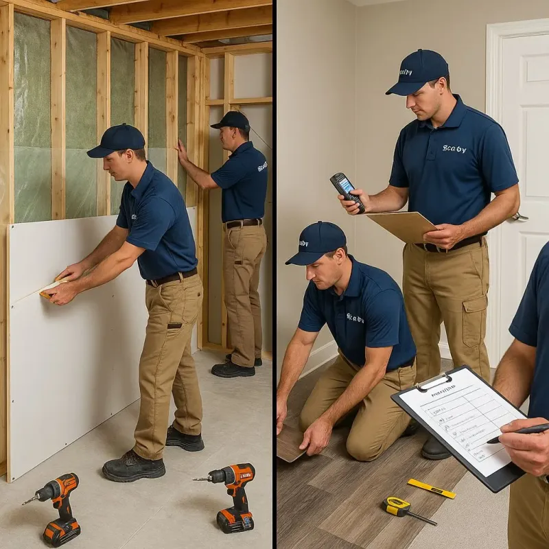 Repairs and Reconstruction process in Three Forks, MT